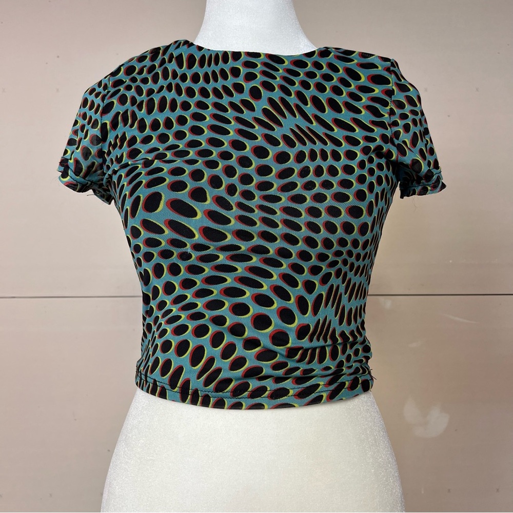 Princess Polly stretchy spotted tee